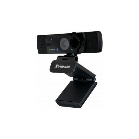 Awc-03 Webcam 4k Ultra Hd Autofocus Doppio Microfono 30 Fps Usb 2.0 Otturatore Di Protezione Privacy Black - Foto 1