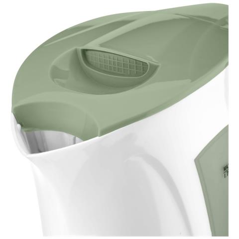 Bollitore Elettrico Nyassa Capacità 1.7 Litri Potenza 2200 Watt Colore Bianco Verde - Foto 2