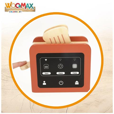 Tostapane Giocattolo 10 Pezzi 18,5 X 12,5 X 7,5 Cm (4 Unità) - Foto 6