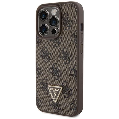 Cover Per Iphone 15 Pro Triangle Diamond 4g, Marrone - Foto 1