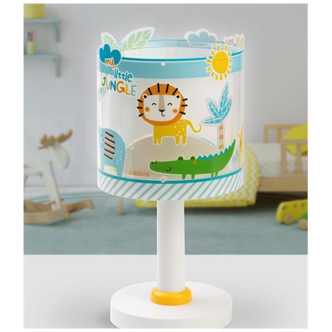Lampada Da Comodino Per Bambini My Little Jungle Animali Jungla - Foto 1
