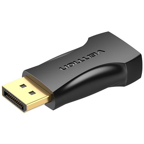 HBOB0 adattatore per inversione del genere dei cavi DisplayPort HDMI Nero - Foto 1