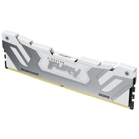 FURY 48GB 8400MT /s DDR5 CL40 CUDIMM (Kit da 2) Renegade White XMP - Foto 6