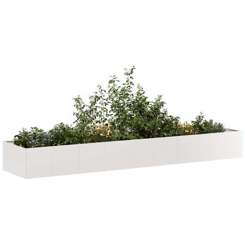 Fioriera 360x80x40 Cm In Acciaio Inox - Foto 1