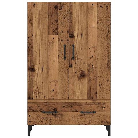 Credenza Legno Antico 70x31x115 Cm In Legno Multistrato - Foto 3