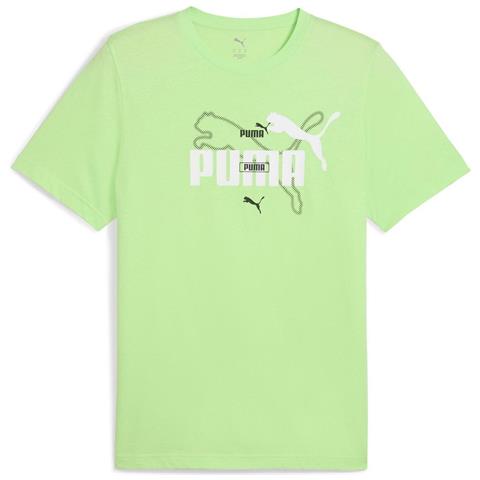 Ess Logo Lab Summer Tee 68467149, Uomini, Verde, L - Foto 2