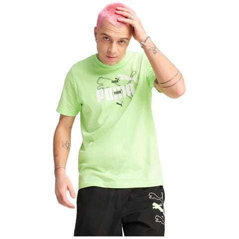 Ess Logo Lab Summer Tee 68467149, Uomini, Verde, L - Foto 1