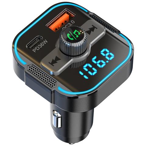 Caricatore Per Auto: Bluetooth 5.3 E Ricarica Rapida Da 54 W - Foto 6