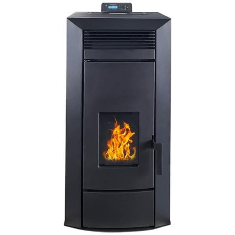 Stufa A Pellet Idraulica Ermetic Kleona 22,7 Kw Nero - Foto 2