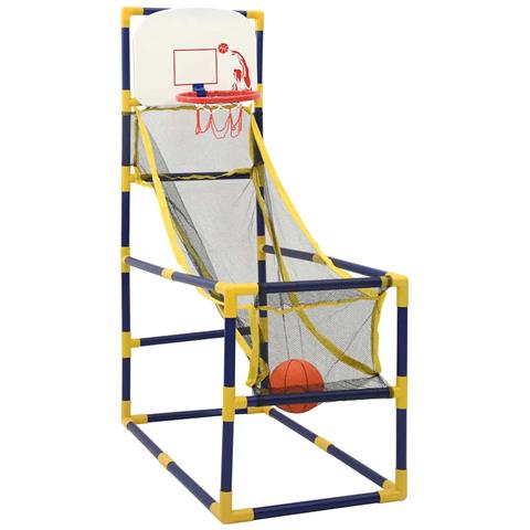 Set Gioco di Basket Arcade con Palla e Pompa 45x86x127 cm - Foto 1