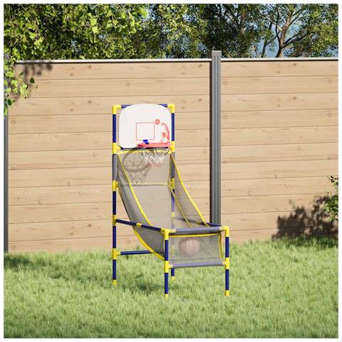 Set Gioco di Basket Arcade con Palla e Pompa 45x86x127 cm - Foto 2