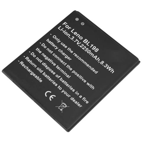 Batteria Compatibile Per Smartphone Lenovo Bl198 Li-ion 3.7v 2250mah 8,3 Wh - Foto 1