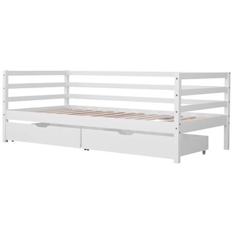Panca Letto Per Bambini 190x90cm Con Cassetti Jules - Foto 1