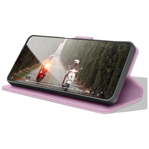 Custodia A Portafoglio Per Samsung A73 5g Con Supporto E Linguetta Magnetica, Rosa - Foto 5