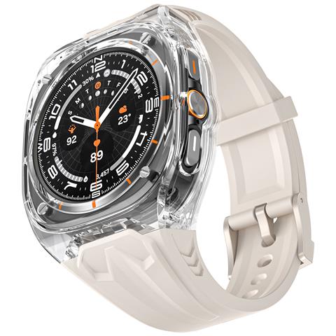Cinturino In Stile Lamborghini Per Samsung Galaxy Watch 7 Ultra White - Foto 2