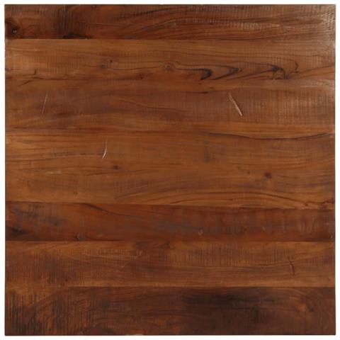 Piano per Tavolo 70x70x3,8 cm Quadrato Legno Massello di Acacia - Foto 1