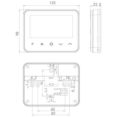 Termostato Ambiente Collegato Senza Fili Teplora Sannover - Foto 2