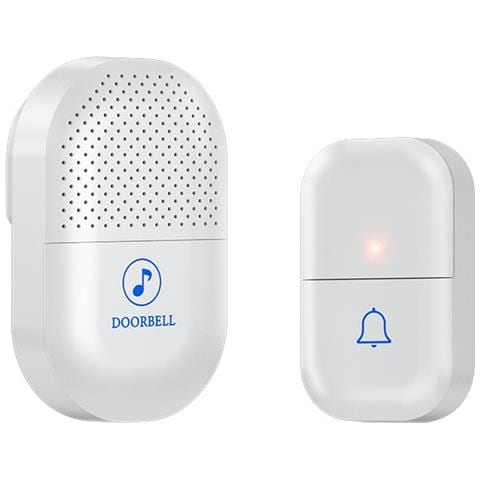 Videocitofono Wireless Hd Impermeabile Bianco Con Audio Bidirezionale E Visione Notturna - Foto 1