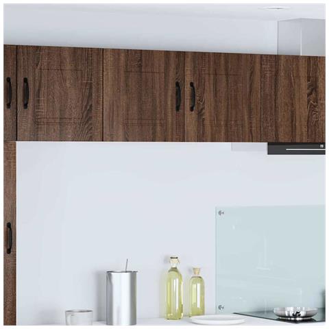 Pensile cucina Rovere Marrone 80 x 31 x 40 cm Legno multistrato - Foto 2