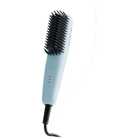 Mini Spazzola Lisciante Portatile - Ionica, Per Capelli Asciutti E Bagnati Blue - Foto 1