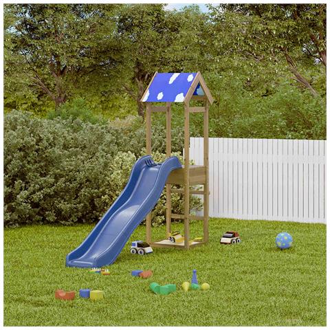 Set da Gioco da Esterno in Legno di Pino Impregnato - Foto 2