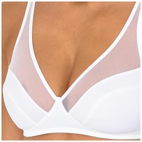 Reggiseno Senza Ferretto Con Elastici Laterali 04974 Da Donna Offre Comfort E Vestibilità Naturale Per Tutto Il Giorno - Foto 3
