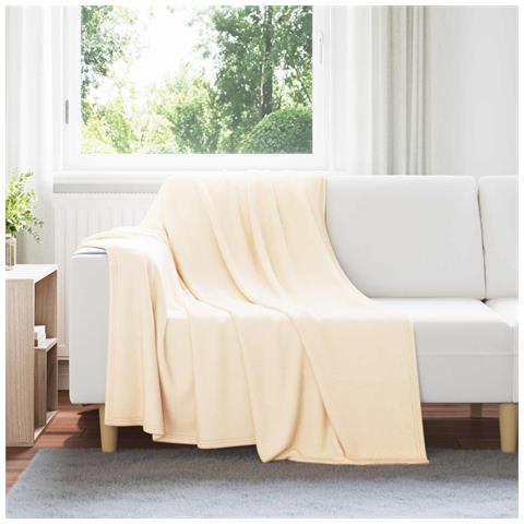 Coperte da Pile 24 pcs Crema 200 x 150 cm Panno - Foto 2