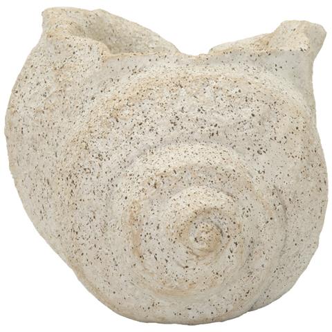 Vaso Decorativo Shell Sand In Magnesite Effetto Pietra - Foto 2