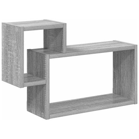 Scaffale da parete A parete Grigio 55 x 15 x 35 cm - Foto 1