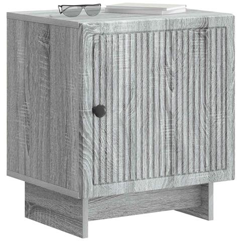 Armadio da Notte Grigio Sonoma 43 x 34,5 x 50 cm - Foto 2