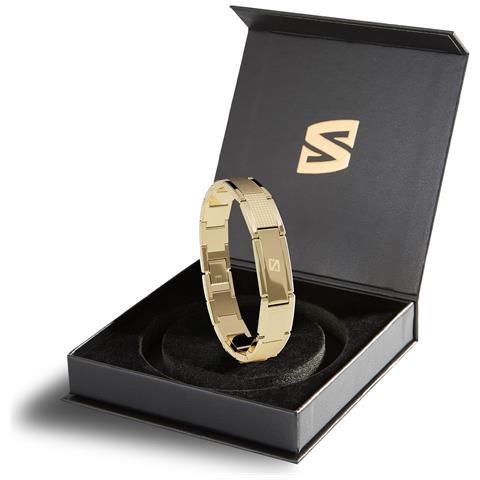 Bracciale Da Uomo Premium ""impact"" In Acciaio Chirurgico 316l, Oro, 17 Cm - Foto 2