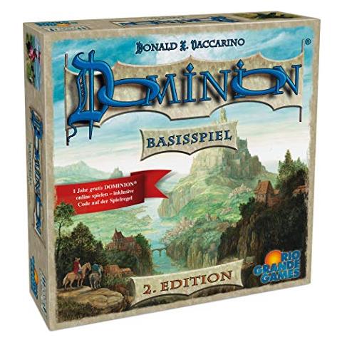 Rio Grande Games 22501413 Dominion Base Seconda Edizione, Famiglie Gioco Di Strategia - Foto 1