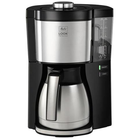 1025-1016 Macchina Da Caffè Con Filtro 1080 In Acciaio Inox Con Caraffa Termica Nero - Foto 7