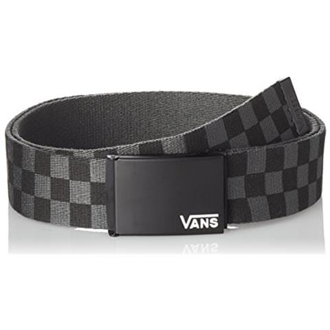 Vans Deppster Ii Web Belt Cintura, Nero (nero / Carbone), Taglia Unica Uomo - Foto 1