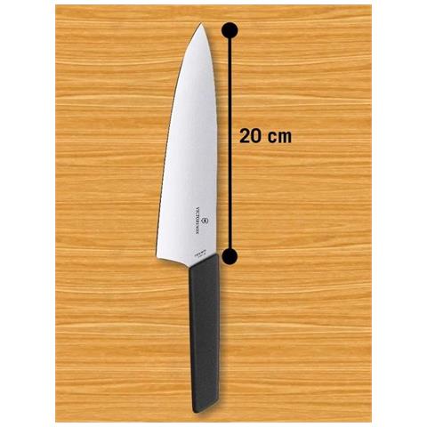 Coltello Chef, serie Swiss Modern Qualità Extra - 20 Nero - Foto 2