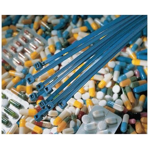Hellermann Tyton Mctpp18r Ppmp Bu 100 Metal. Material: Metall, Polypropylen (pp), Produktfarbe: Blau, Maximaler Bndelungsdurchmesser: 2,2 Cm. Lnge: 10 Cm, Breite: 2,5 Mm, Dicke: 1 Mm. Menge Pro Packung: 100 Stck (e) (111-01664)  - Foto 2