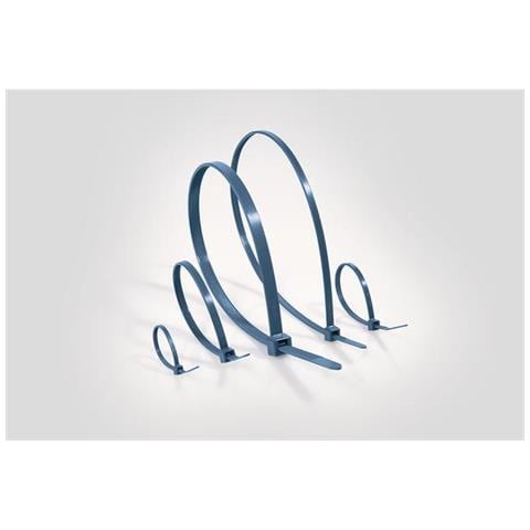 Hellermann Tyton Mctpp18r Ppmp Bu 100 Metal. Material: Metall, Polypropylen (pp), Produktfarbe: Blau, Maximaler Bndelungsdurchmesser: 2,2 Cm. Lnge: 10 Cm, Breite: 2,5 Mm, Dicke: 1 Mm. Menge Pro Packung: 100 Stck (e) (111-01664)  - Foto 3