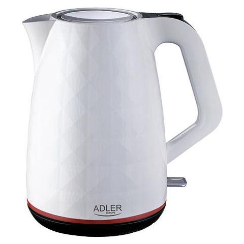 Bollitore Ad 1277 W Bianco Plastica 2200 W 1,7 L - Foto 1