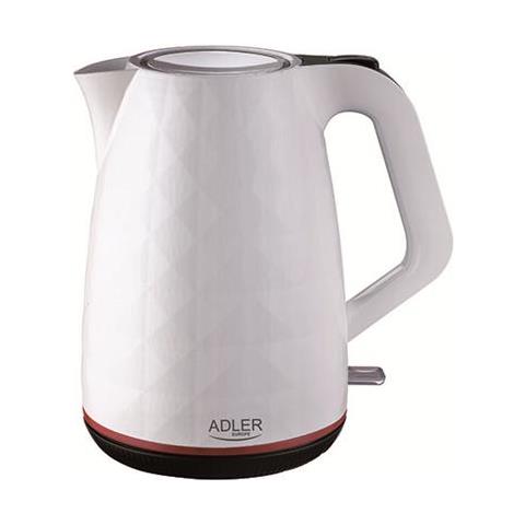 Bollitore Ad 1277 W Bianco Plastica 2200 W 1,7 L - Foto 2
