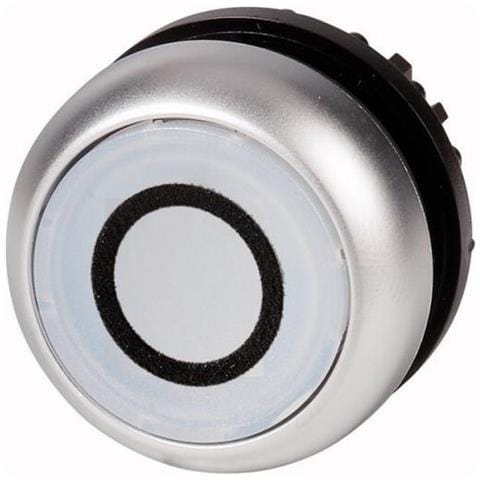 Eaton M22-dl-w-x0 Interruttore Elettrico Interruttore A Pulsante Nero, Metallico, Bianco - Foto 1
