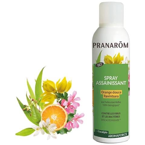 Spray Detergente Arancio Dolce - Ravintsara Bio 75ml Aromaforce - Foto 1
