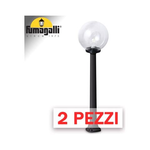 2x pezzi di GIAFFA /G250 NERO TRASP E27 LED 8,5W CCT 3WHITE - Foto 1