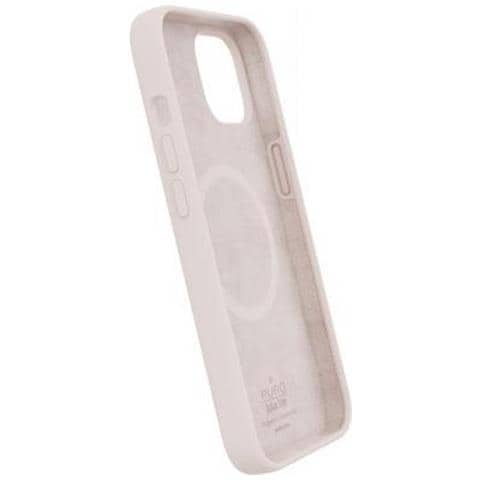 Cover Icon In Silicone Per Iphone 14 Compatibile Con Magsafe, Rosa - Foto 3