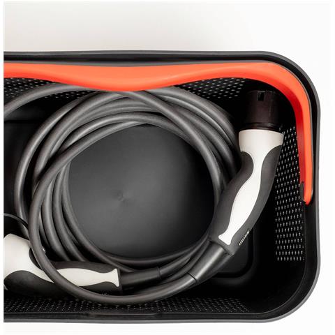 Rati Basket - Rosso, Cestino Per Auto Con Adattatore Di Fissaggio Al Bagagliaio, Antiscivolo E Stabile Durante La Guida I 94% Di Materiale Riciclato - Foto 7