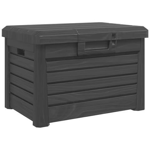 Contenitore Cuscini Antracite 73x50,5x46,5 Cm In Polipropilene - Foto 2