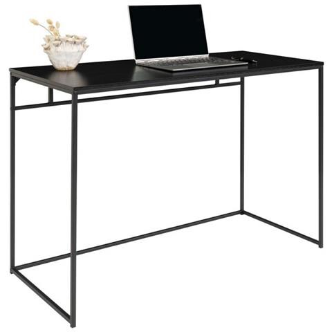 Scrivania Vita - Nero - Metallo - 45x100x75 Cm - Foto 1