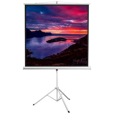 Schermo Di Proiezione Con Treppiedi 112'' 200x200 Psmt-112v2 - Foto 1