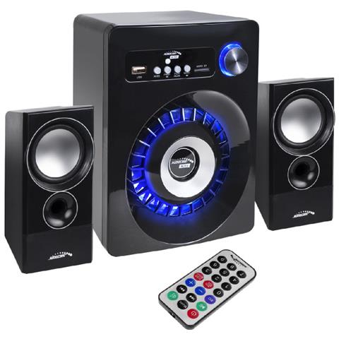 AC910 set di altoparlanti 10 W PC /Computer portatile Nero Bluetooth - Foto 1