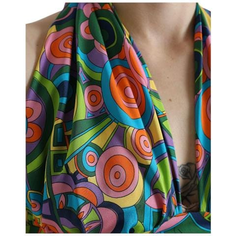 Canotta Corta Senza Maniche Scollo All'americana Multicolore - It40-s - Foto 5