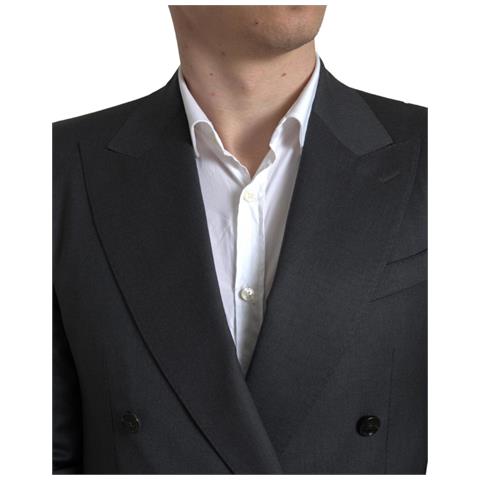 Abito Sicilia Doppiopetto Grigio 2 Pezzi - It46 - S - Foto 2